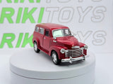 Chevrolet Suburban Kinsmart 1/36 Rosso metallizzato 1950 - RikiToys - Kinsmart
