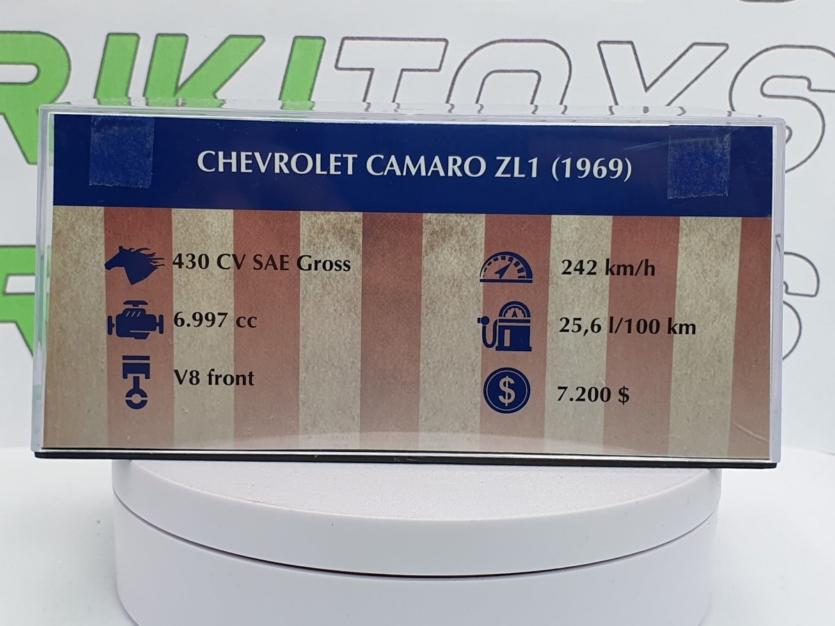 Chevy Camaro ZL1 Edicola 1/43 - RikiToys - Edicola#