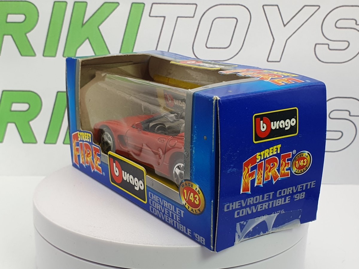 Chevy Corvette Cabrio (1998) Burago 1/43 - RikiToys - Burago#