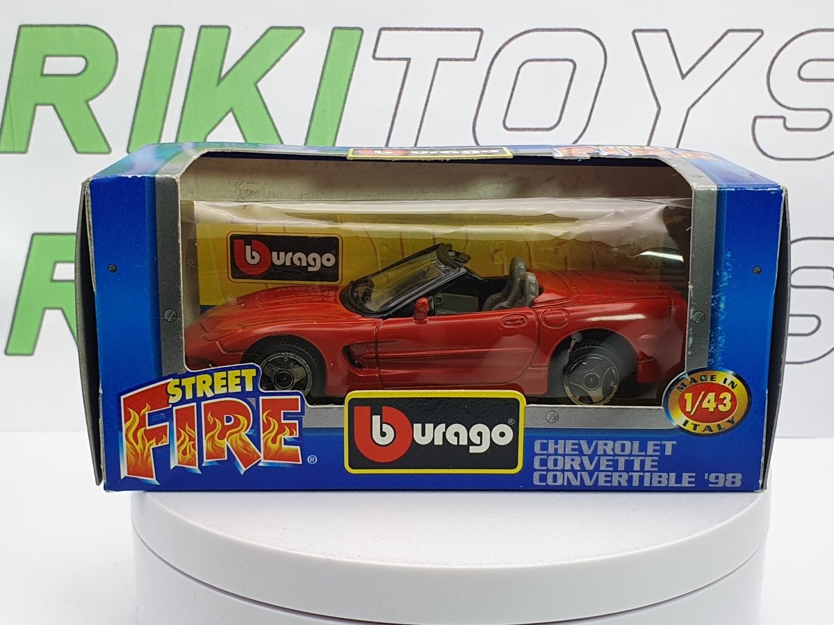 Chevy Corvette Cabrio (1998) Burago 1/43 - RikiToys - Burago#
