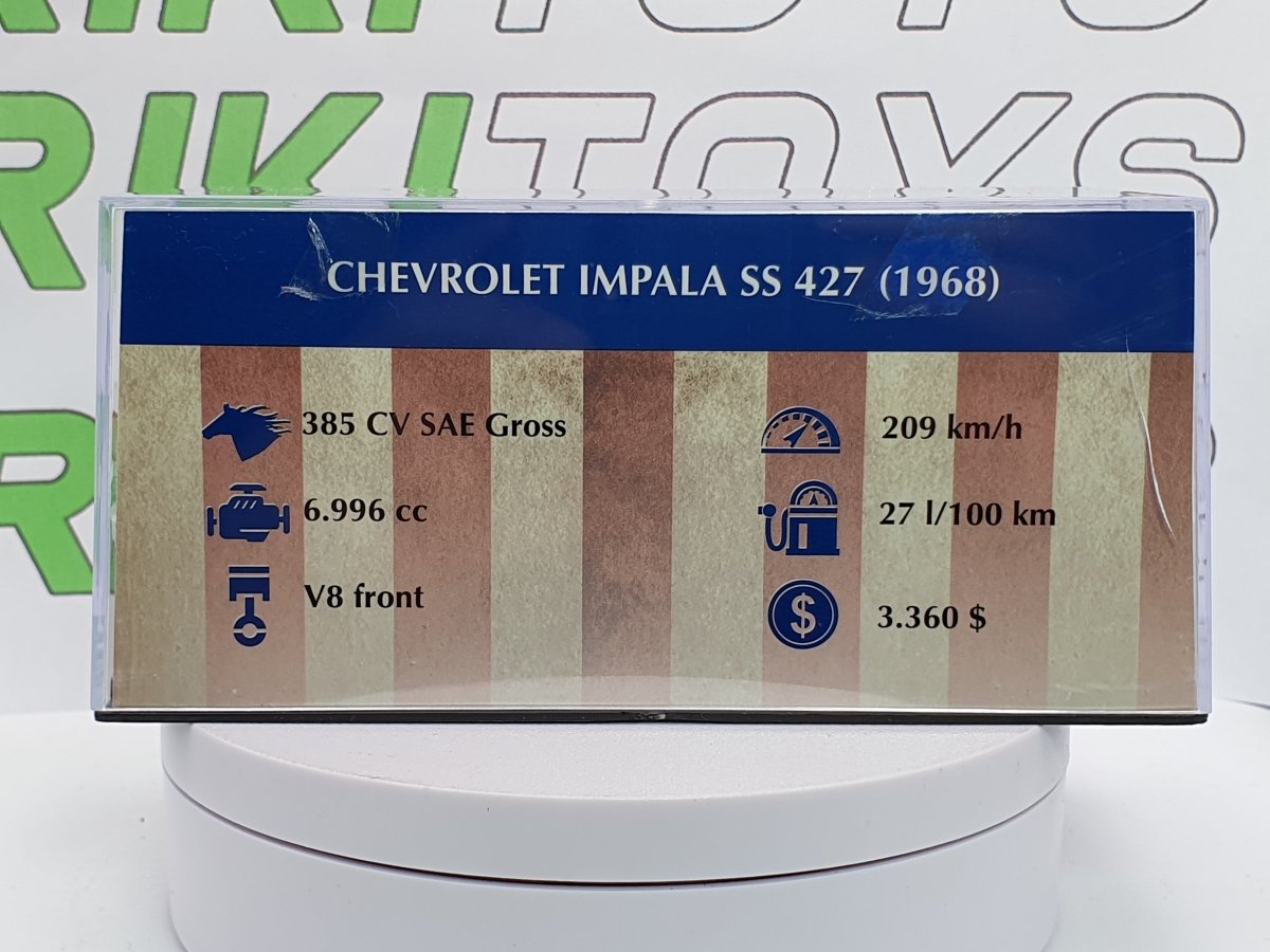 Chevy Impala SS427 Edicola 1/43 - RikiToys - Edicola#