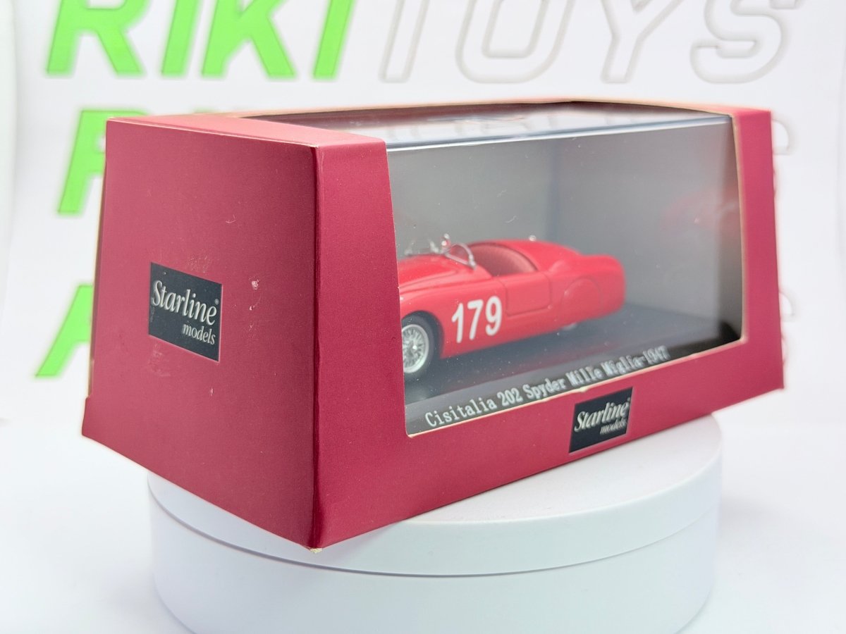 Cisitalia 202 Spider Starline 1/43 Rosso 1947 - RikiToys - Starline