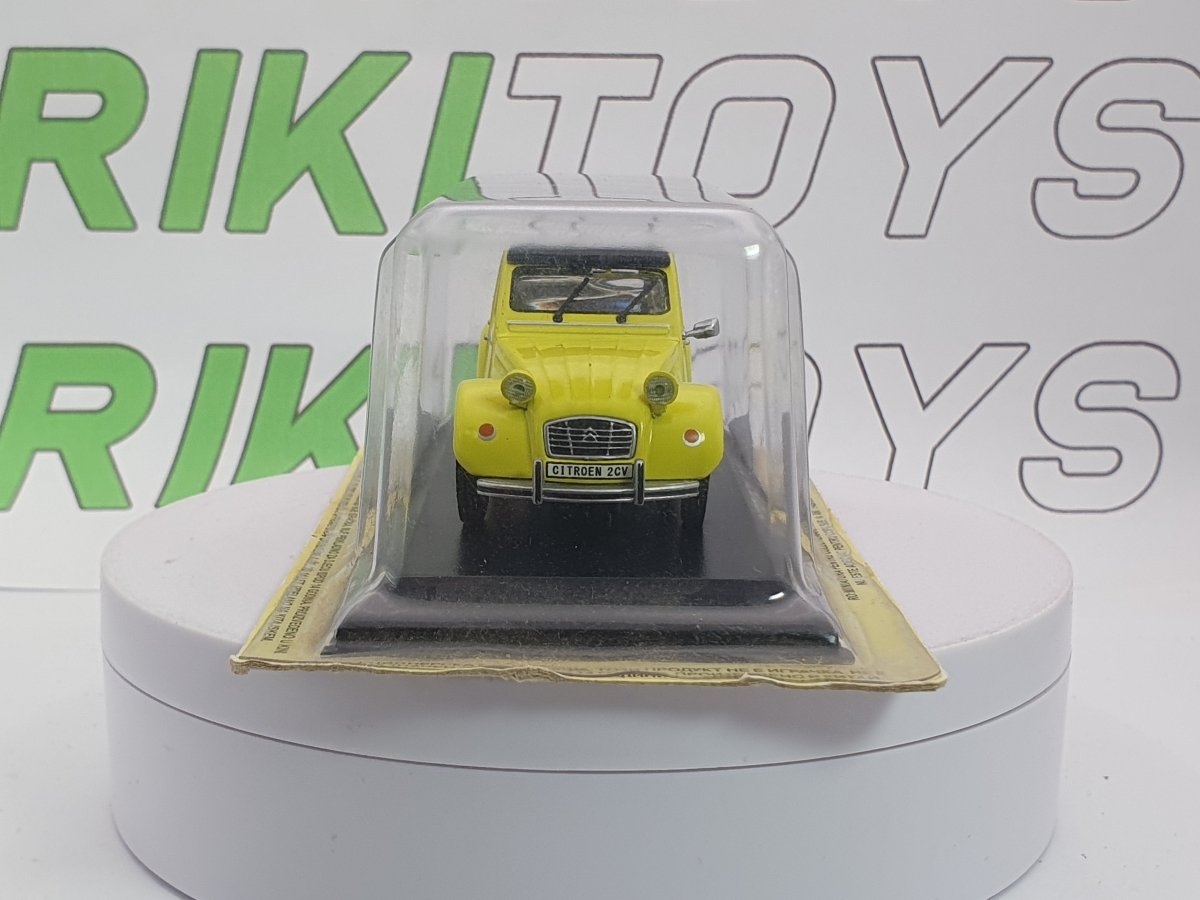 Citroen 2 CV Edicola 1/43 Giallo - RikiToys - Edicola
