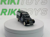 Citroen 2 Cv Furgonato Van Edicola 1/43 Nero - RikiToys - Edicola