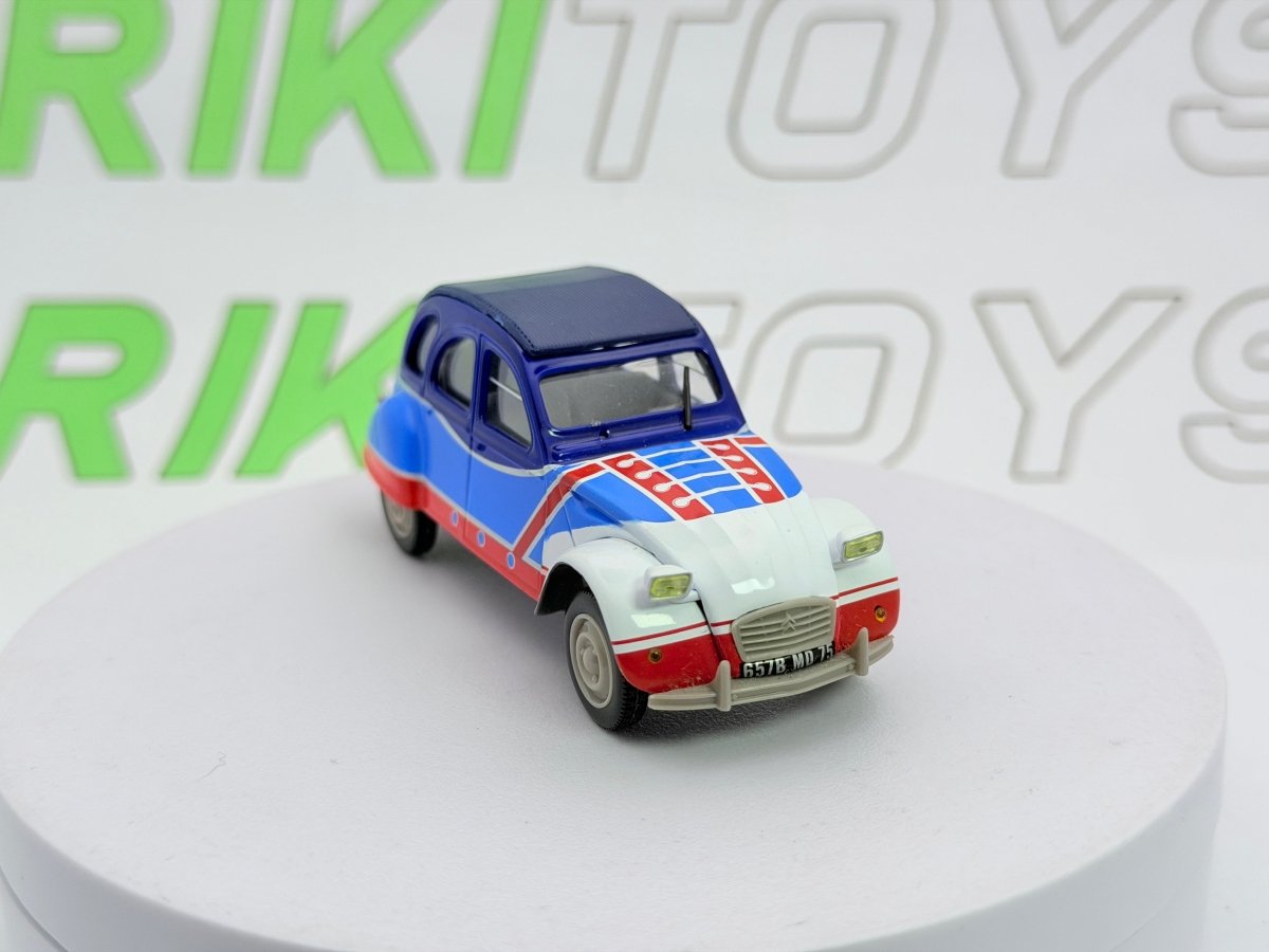Citroen 2CV Basket Norev 1/43 Bianco 1976 - RikiToys - Norev