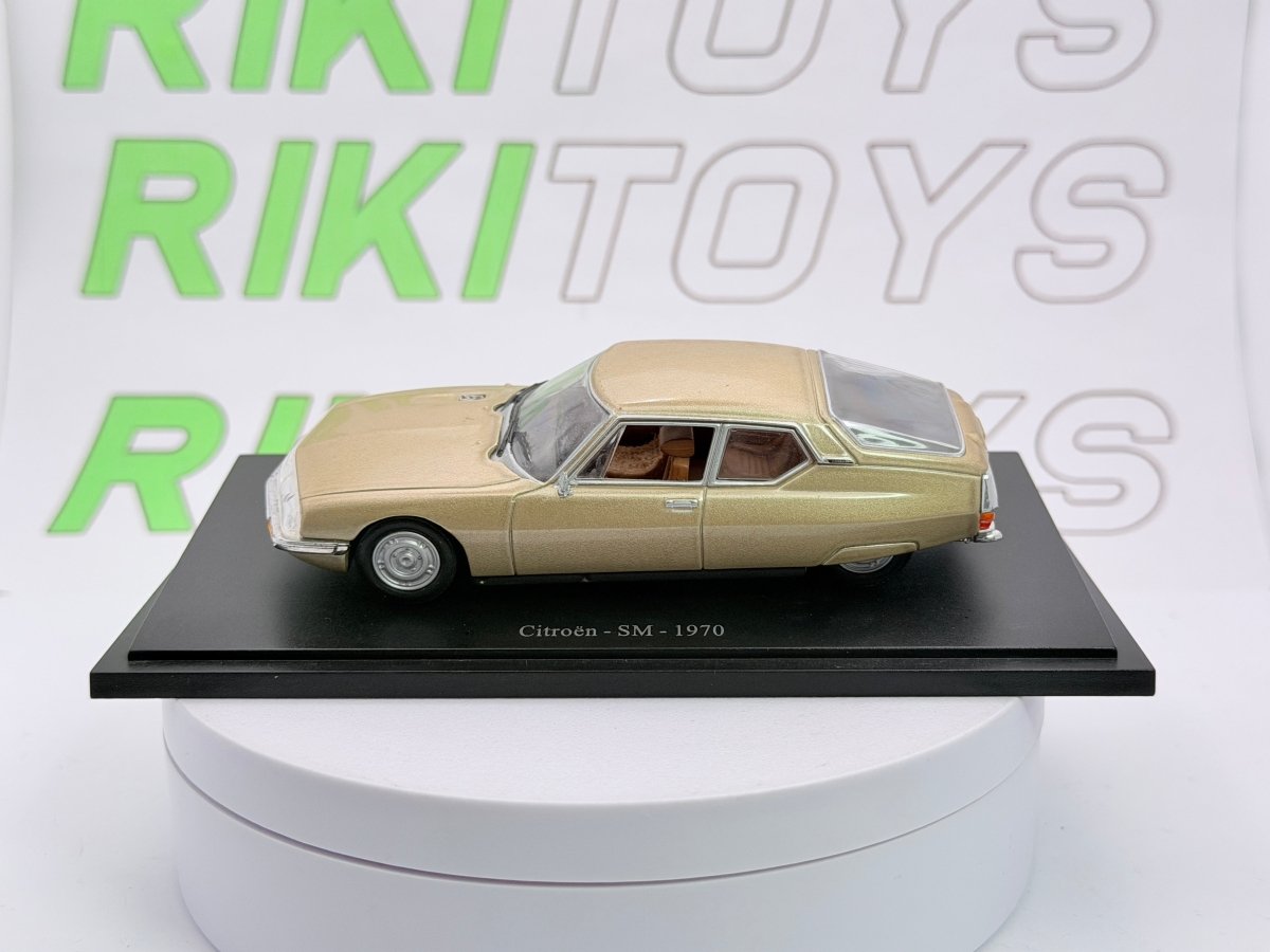Citroen Ami 6 Edicola 1/43 Oro metallizzato - RikiToys - Edicola