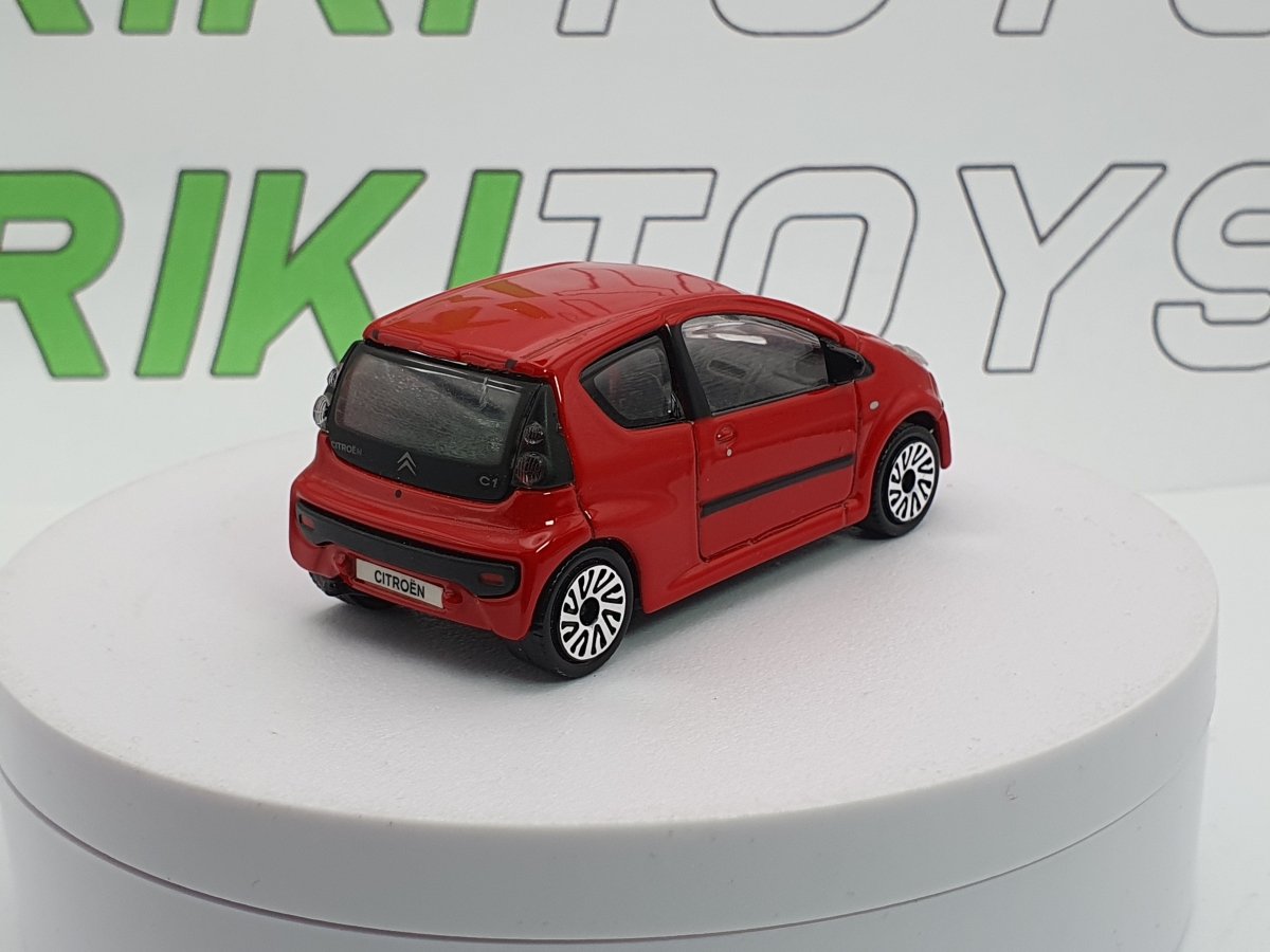 Citroen C1 Burago 1/43 Rosso 2005 - RikiToys - Burago#
