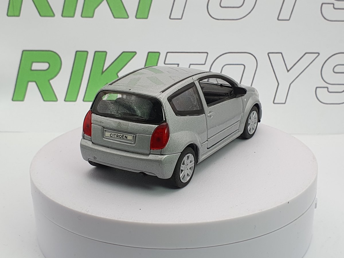 Citroen C1 Welly 1/35 Argento 2005 - RikiToys - Welly#
