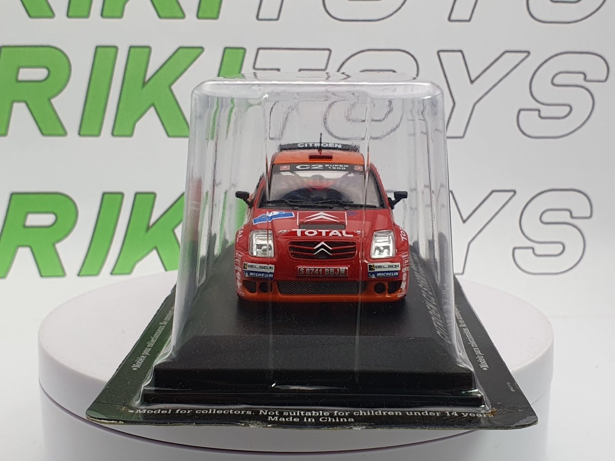 Citroen C2 S1600 Edicola 1/43 Rosso 2004 - RikiToys - Edicola