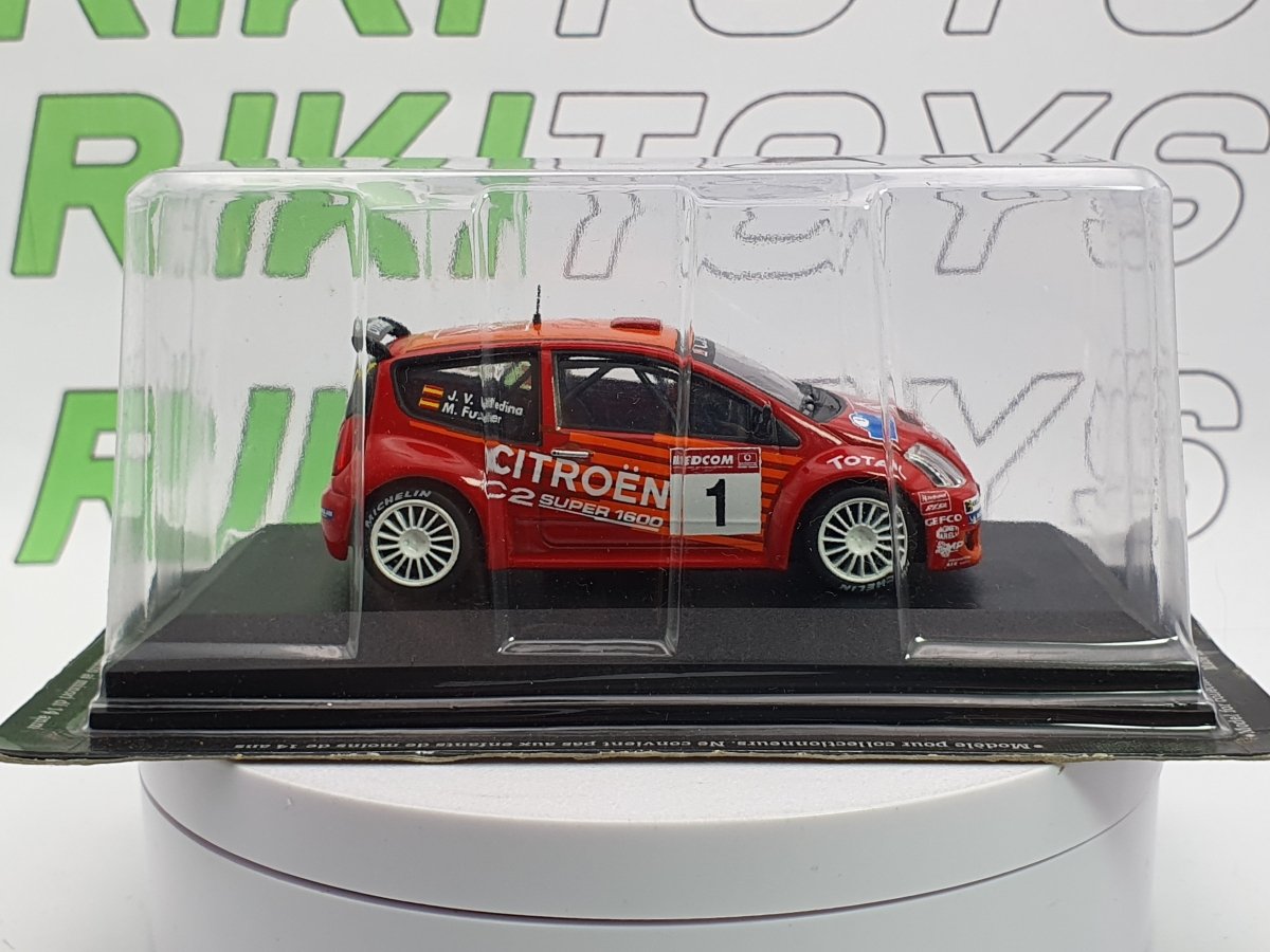 Citroen C2 S1600 Edicola 1/43 Rosso 2004 - RikiToys - Edicola
