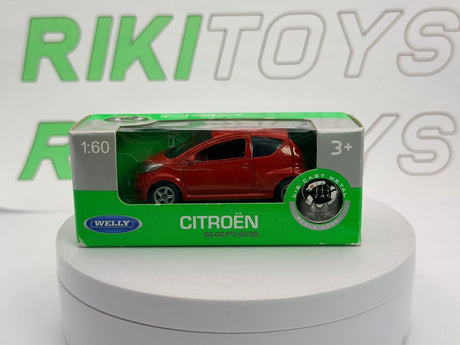 Citroen C2 Welly 1/60 Rosso - RikiToys - Welly