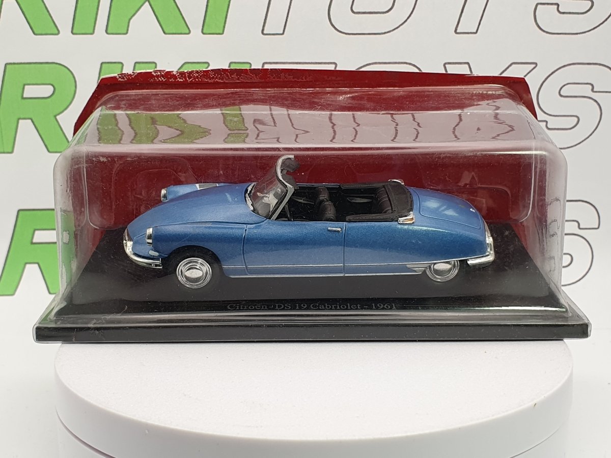 Citroen DS 19 Cabrio Edicola 1/43 Azzurro 1961 - RikiToys - Edicola
