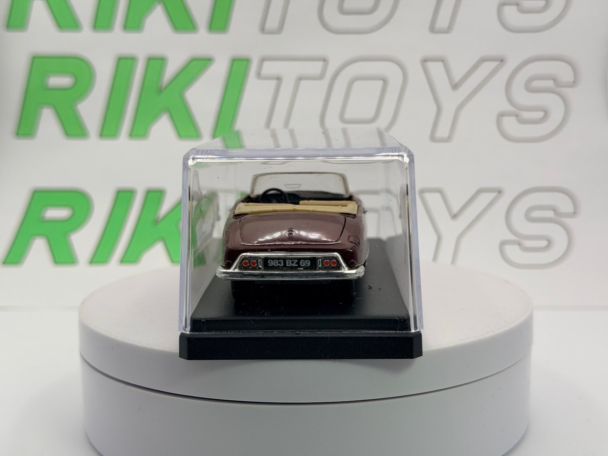 Citroen DS 19 Cabrio Norev 1/43 Rosso scuro 1958 - RikiToys - Norev