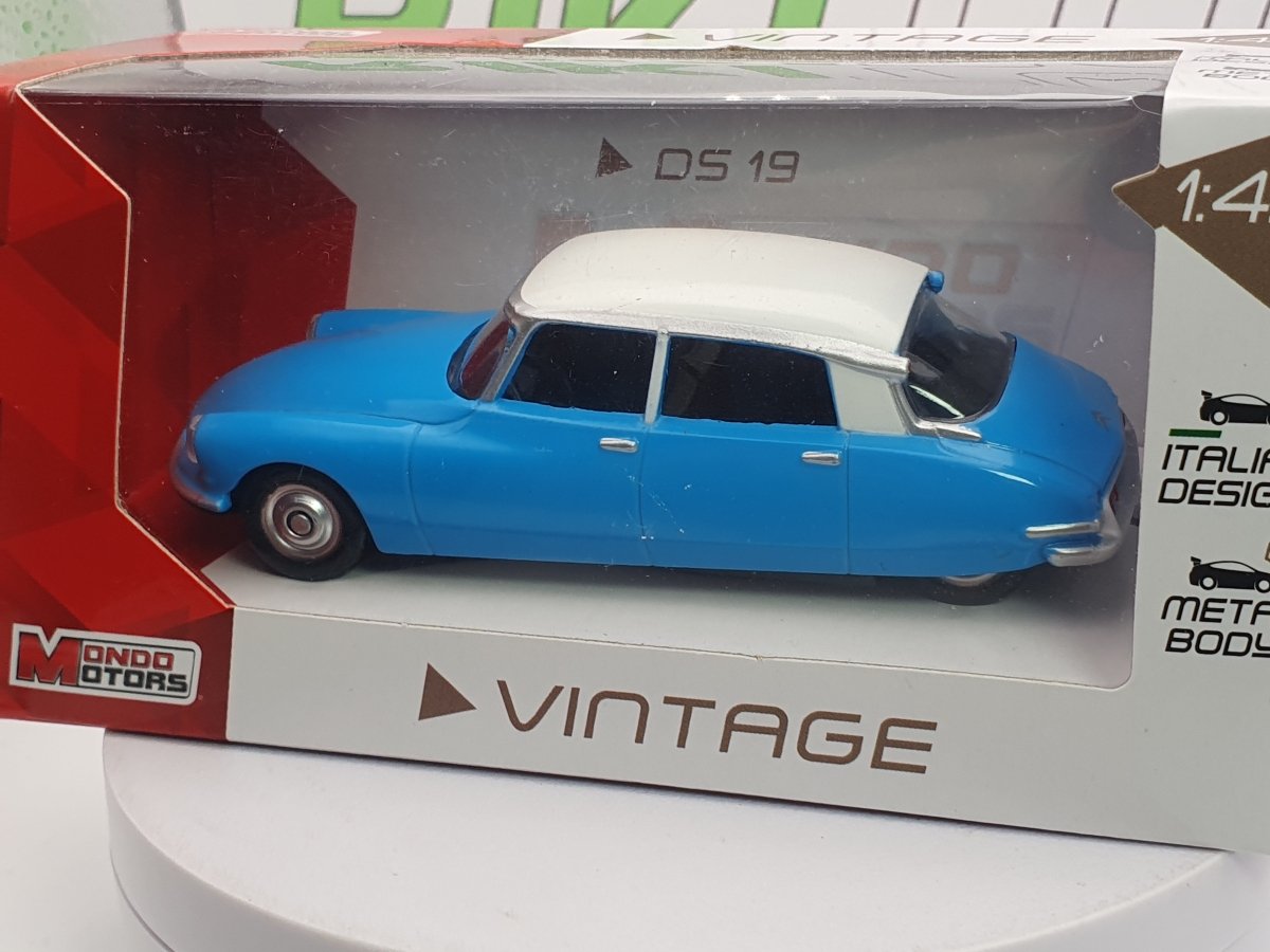Citroen DS 19 MondoMotors 1/43 Azzurro 1955 - RikiToys - MondoMotors