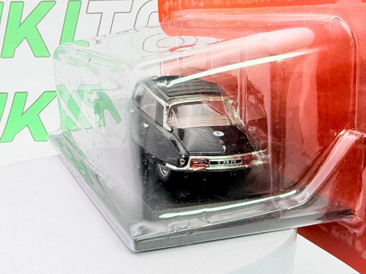 Citroen DS 19 Presidenziale Universal Hobbies 1/43 Nero 1963 - RikiToys - Universal Hobbies