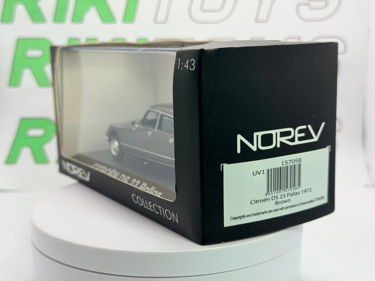 Citroen DS 23 Pallas Norev 1/43 Marrone metallizzato 1972 - RikiToys - Norev