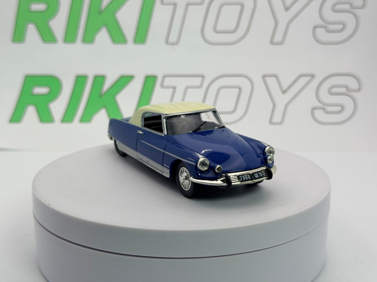Citroen DS Coupè Le Dandy Norev 1/43 Blu metallizzato 1967 - RikiToys - Norev