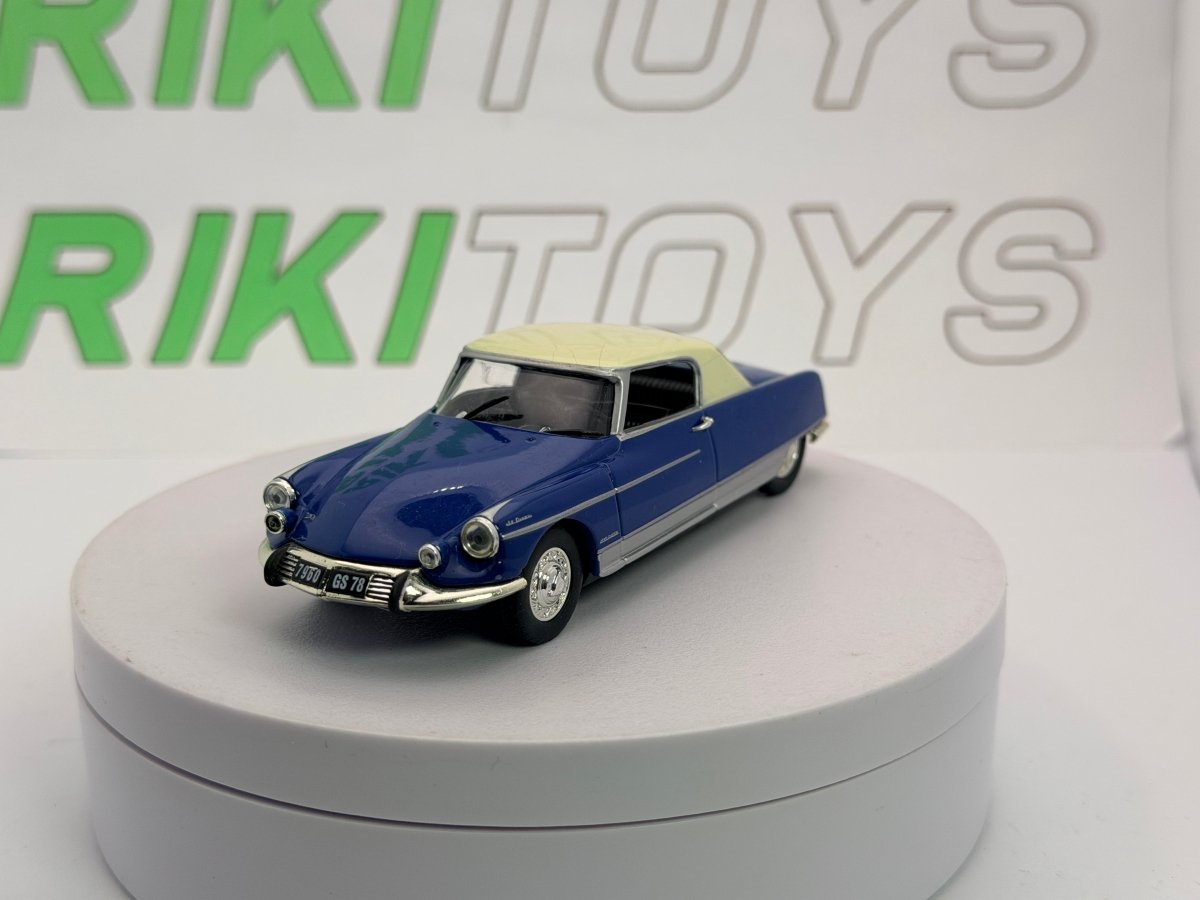 Citroen DS Coupè Le Dandy Norev 1/43 Blu metallizzato 1967 - RikiToys - Norev