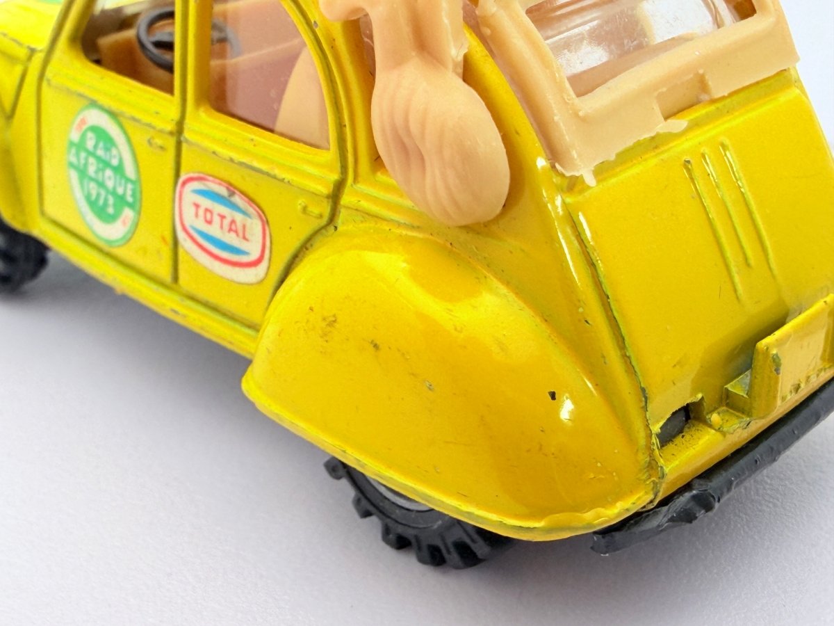 Citroën Due Cavalli Raid 1/38 Giallo - RikiToys - RikiToys