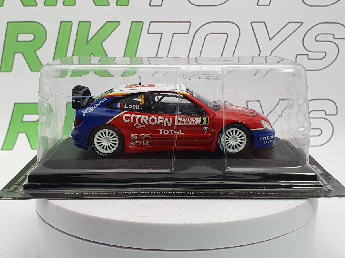 Citroen Xsara WRC Edicola 1/43 Rosso 2004 - RikiToys - Edicola