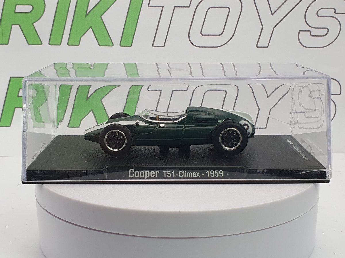 Cooper T51 Climax Edicola 1/43 Verde - RikiToys - Edicola#