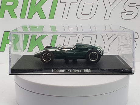 Cooper T51 Climax Edicola 1/43 Verde - RikiToys - Edicola#