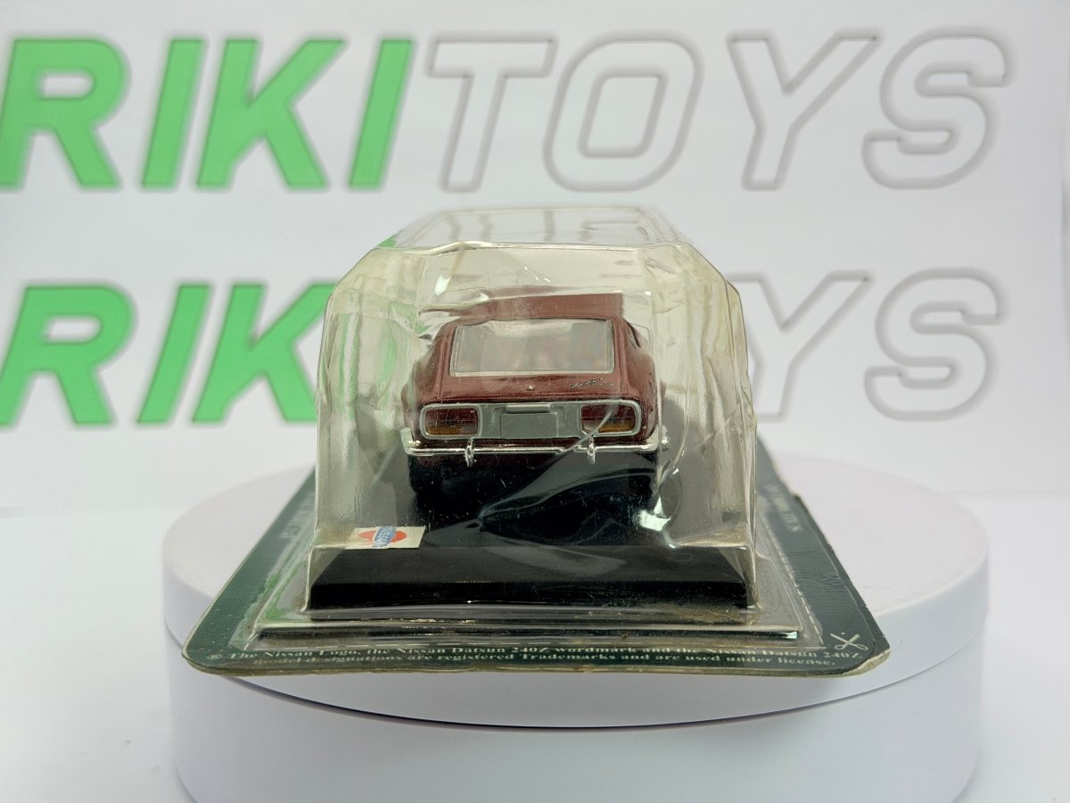 Datsun 240 Z Del Prado 1/43 Rosso scuro - RikiToys - Del Prado