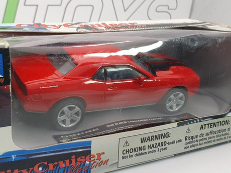Dodge Challenger New Ray 1/48 Rosso 2006 - RikiToys - New Ray