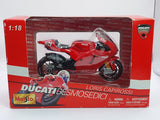 Ducati DesmoSedici Maisto 1/18 Rosso - RikiToys - Maisto#