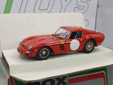 Ferrari 250 GTO Box Model 1/43 Rosso 1962 - RikiToys - Box Model