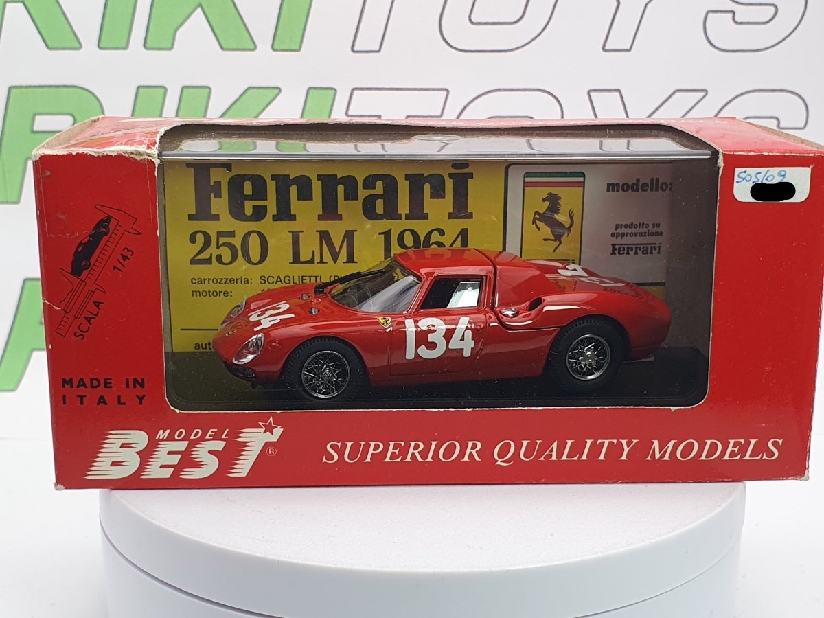 Ferrari 250 Le Mans Best 1/43 Rosso 1954 - RikiToys - Best