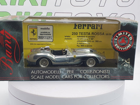 Ferrari 250 TR Bang 1/43 Cromo 1958 - RikiToys - Bang