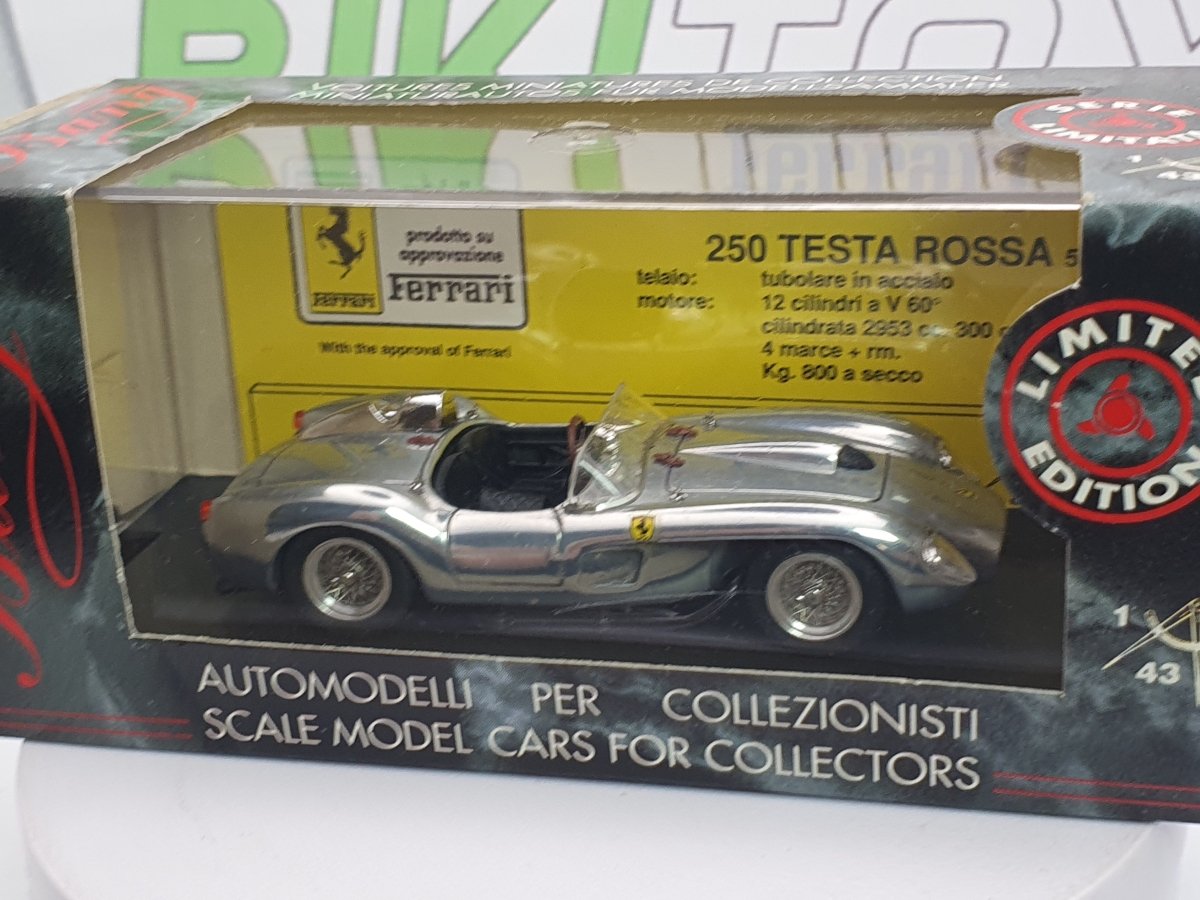 Ferrari 250 TR Bang 1/43 Cromo 1958 - RikiToys - Bang