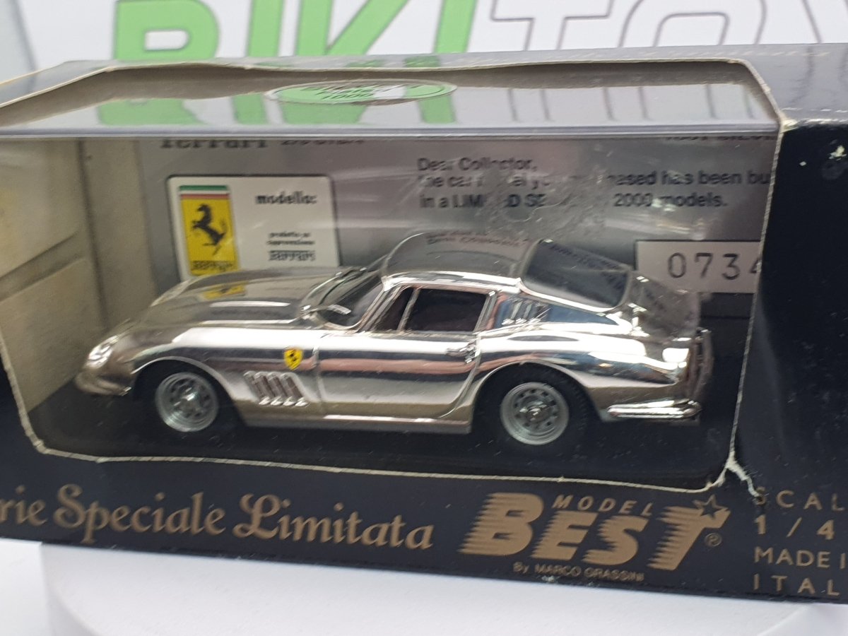 Ferrari 275 GTB 4 Best 1/43 Cromo 1966 - RikiToys - Best