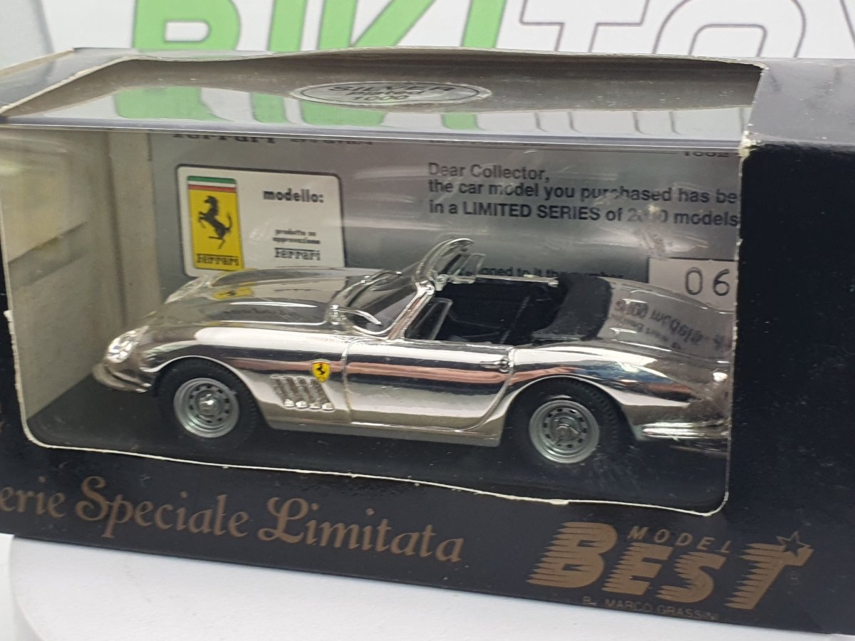 Ferrari 275 GTB Spider Best 1/43 Cromo 1966 - RikiToys - Best