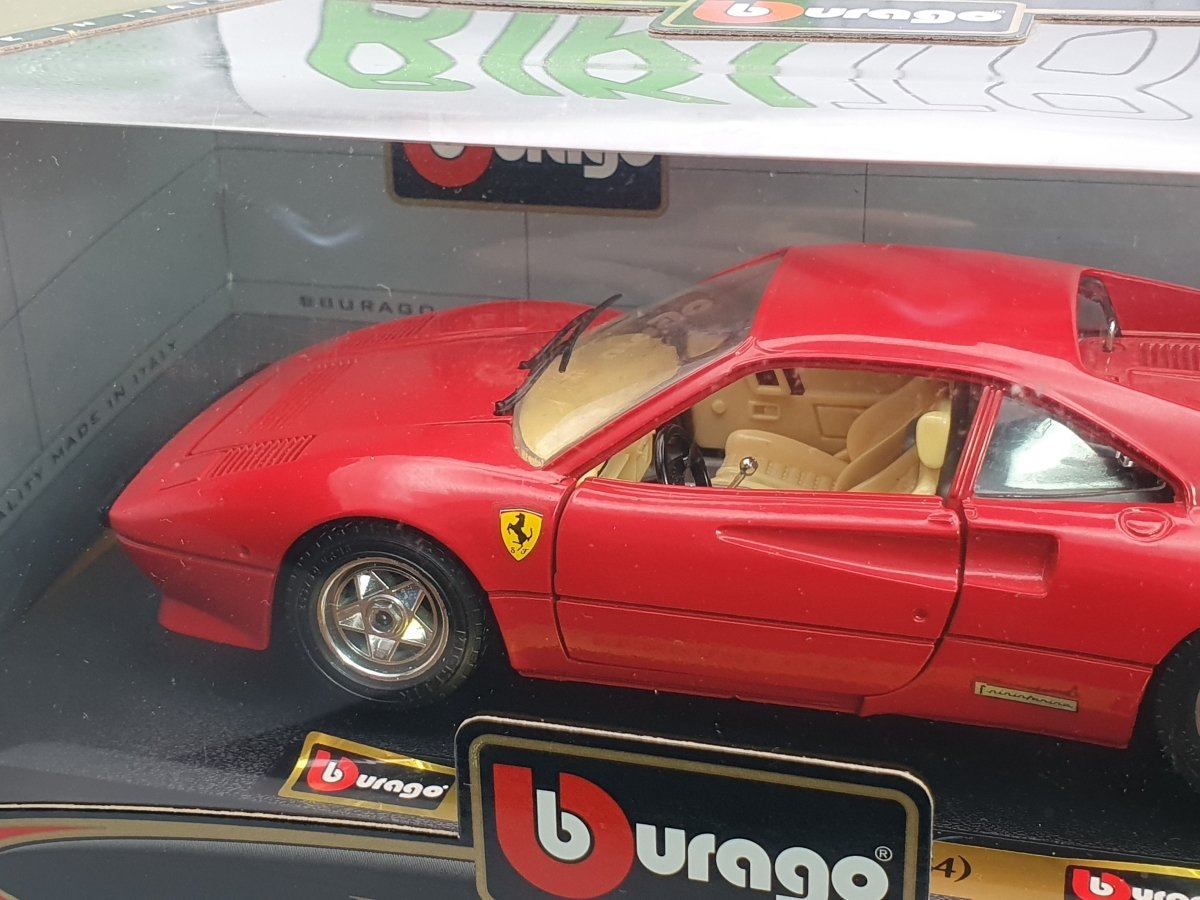 Ferrari 288 GTO Burago 1/24 Rosso - RikiToys - Burago#
