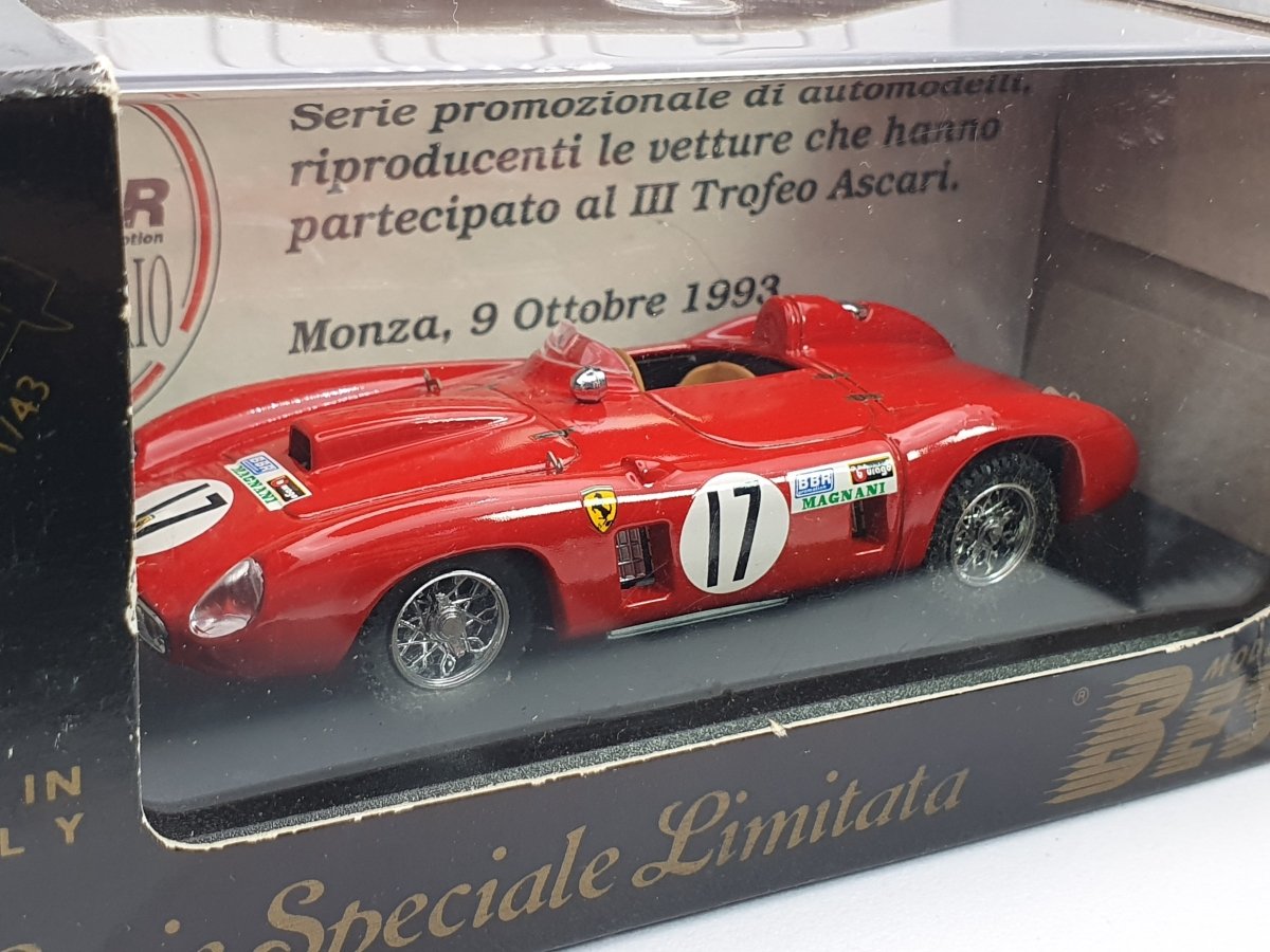 Ferrari 290 Mille Miglia Best 1/43 Rosso 1956 - RikiToys - Best