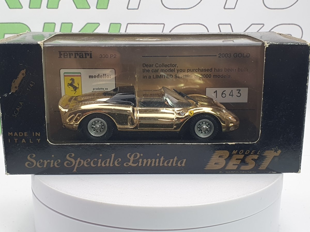 Ferrari 330 P2 Best 1/43 Oro 1965 - RikiToys - Best