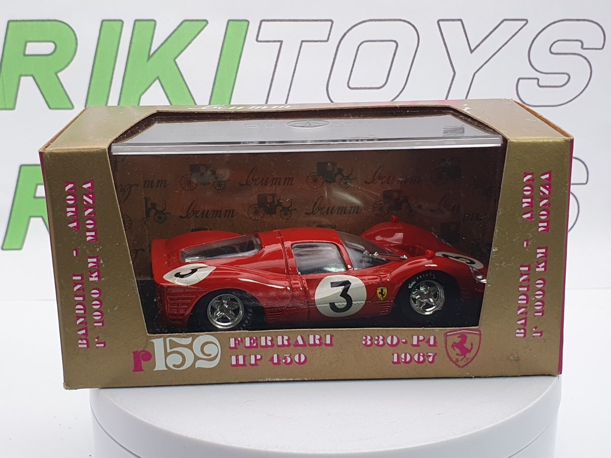 Ferrari 330 P4 Brumm 1/43 Rosso 1967 - RikiToys - Brumm