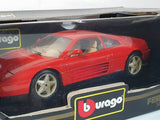 Ferrari 348 TB Burago 1/18 Rosso 1989 - RikiToys - Burago