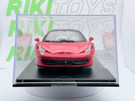 Ferrari 458 Italia Burago 1/24 Rosso 2009 - RikiToys - Burago