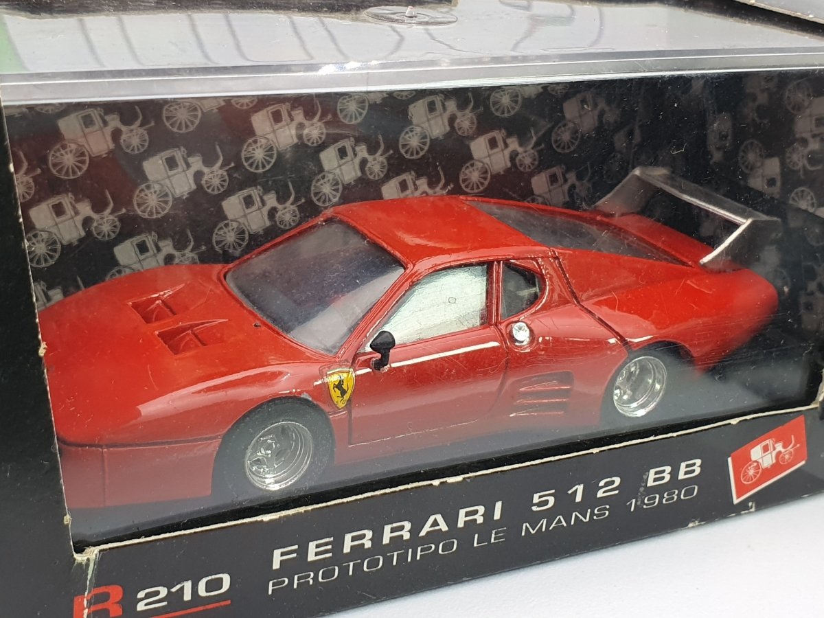 Ferrari 512 BB Brumm 1/43 Rosso 1980 - RikiToys - Brumm