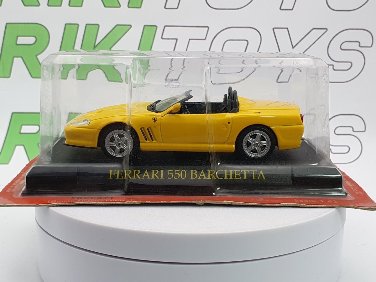 Ferrari 550 Barchetta Edicola 1/43 Giallo - RikiToys - Edicola