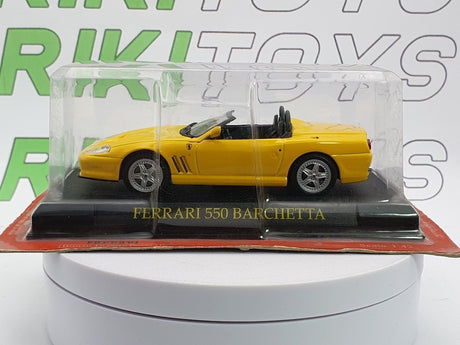Ferrari 550 Barchetta Edicola 1/43 Giallo - RikiToys - Edicola