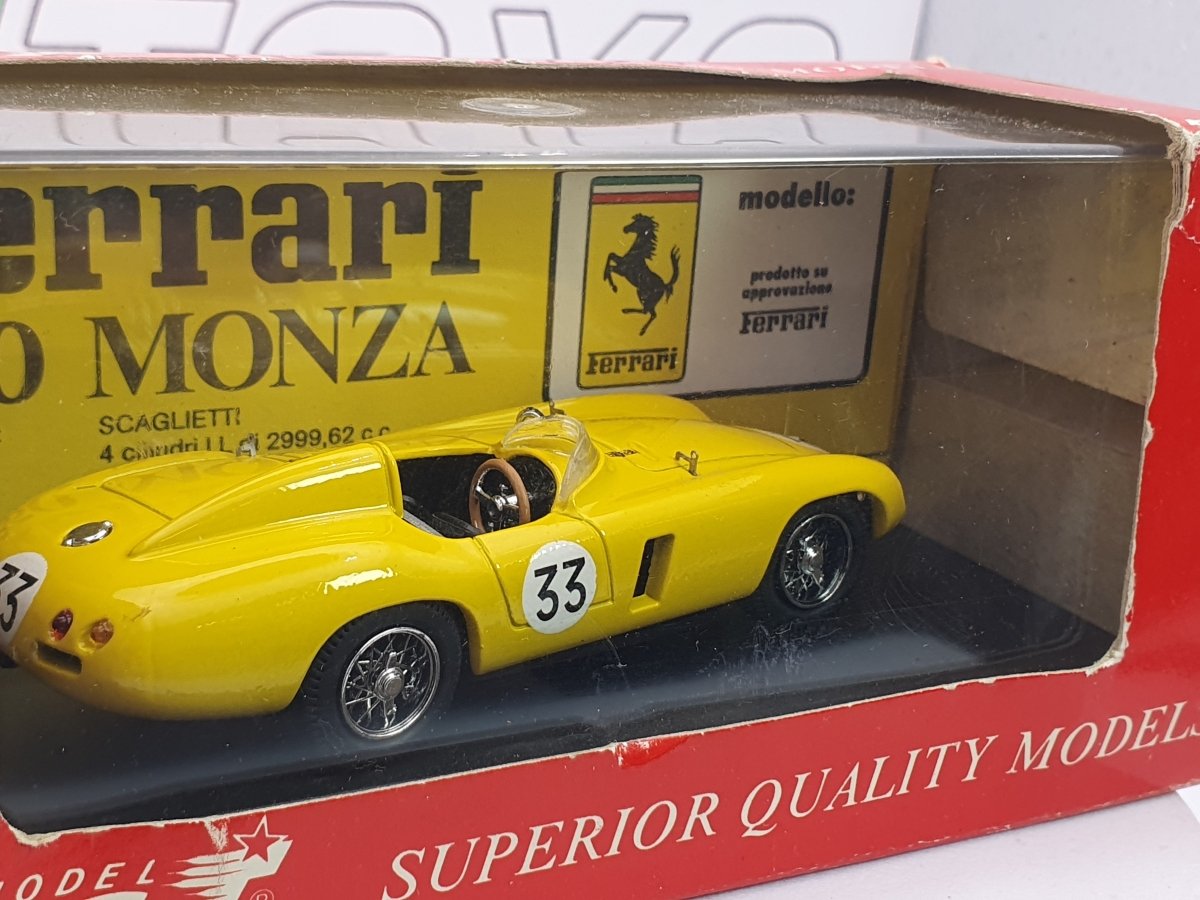 Ferrari 750 Monza Best 1/43 Giallo 1955 - RikiToys - Best