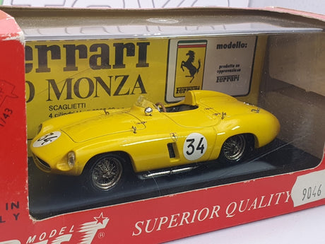 Ferrari 750 Monza Best 1/43 Giallo 1955 - RikiToys - Best