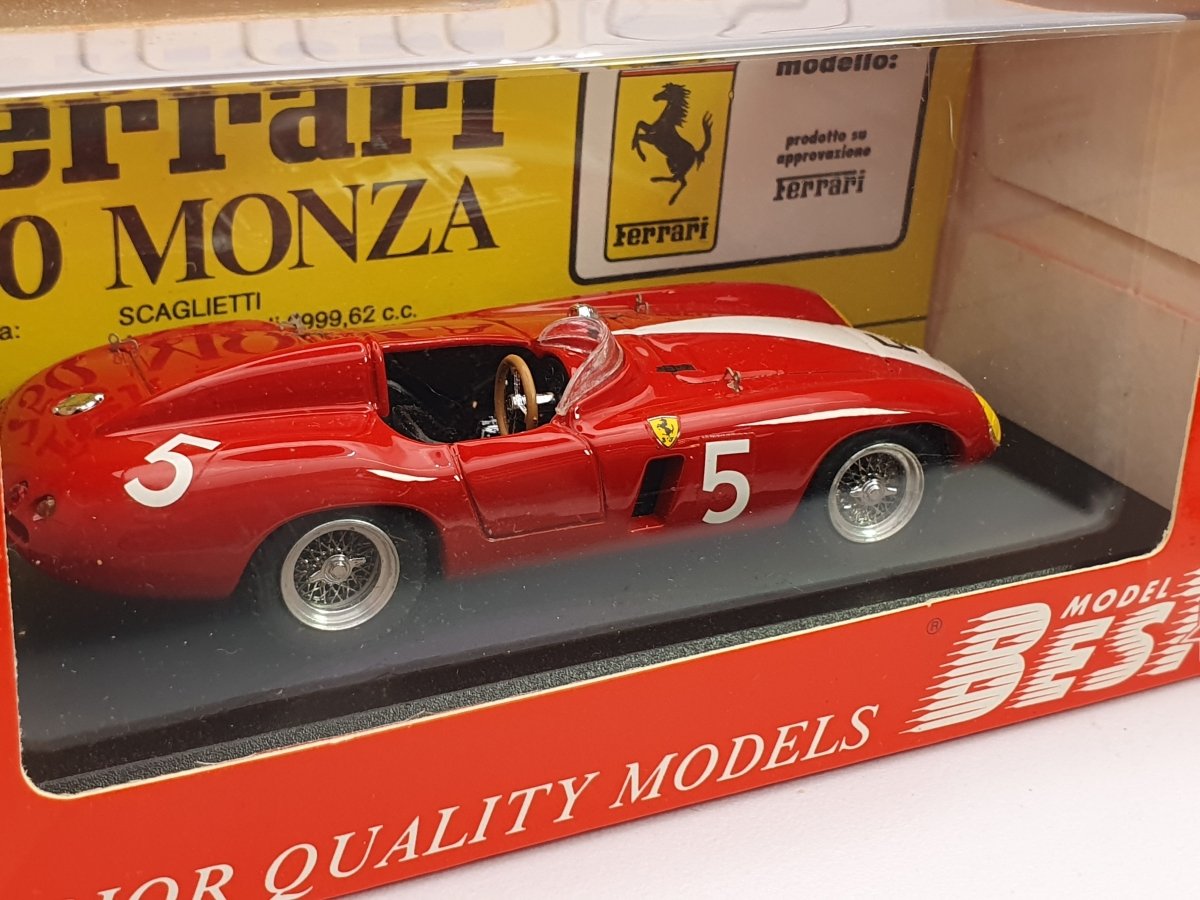 Ferrari 750 Monza Best 1/43 Rosso 1955 - RikiToys - Best