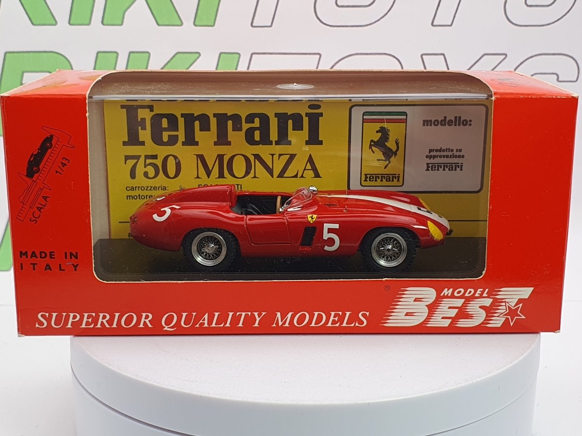 Ferrari 750 Monza Best 1/43 Rosso 1955 - RikiToys - Best