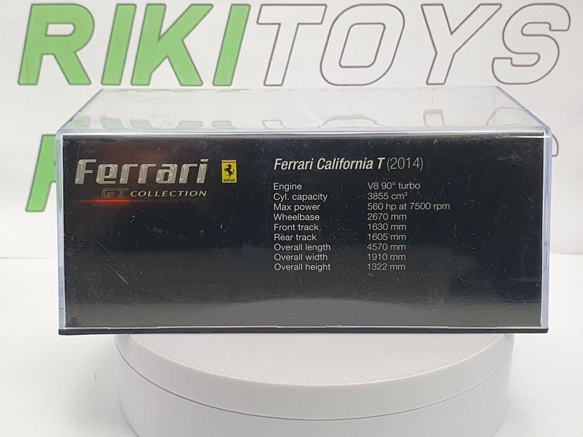Ferrari California T Edicola 1/43 Blu - RikiToys - Edicola#