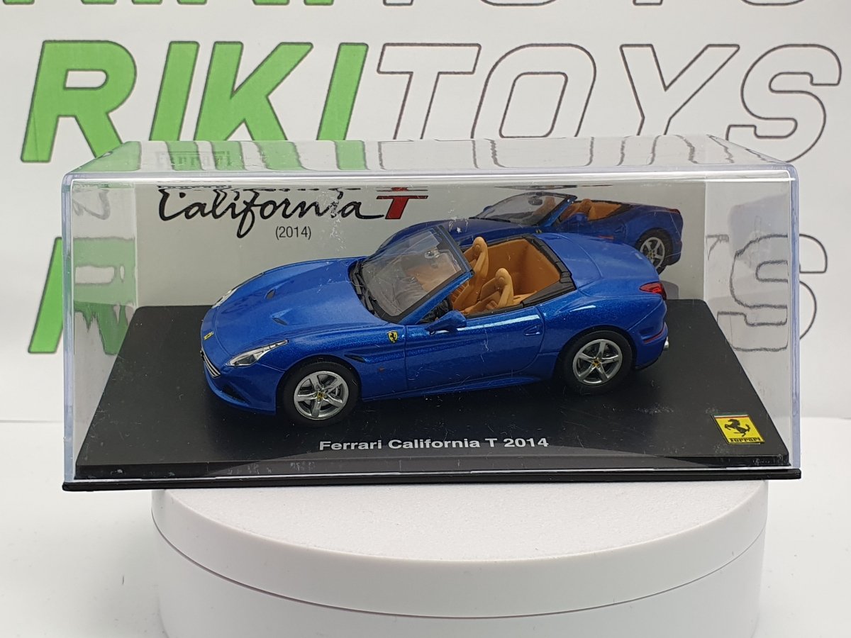 Ferrari California T Edicola 1/43 Blu - RikiToys - Edicola#